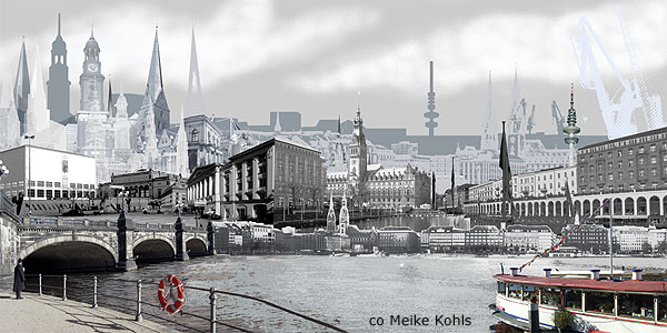 Alster Panorama (Alster Lake Panorama)