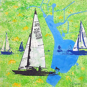 Boote im Frühling (Boats at Springtime)