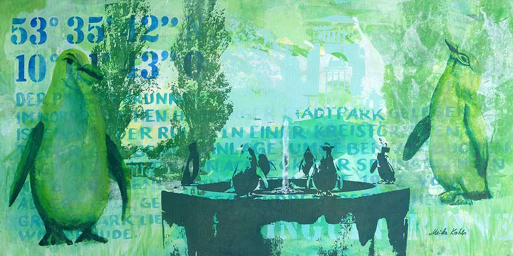 Pinguinbrunnen (Penguin Fountain)