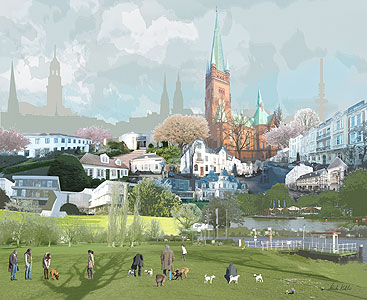 HAMBURG Pöseldorf (Hamburg District of Pöseldorf)