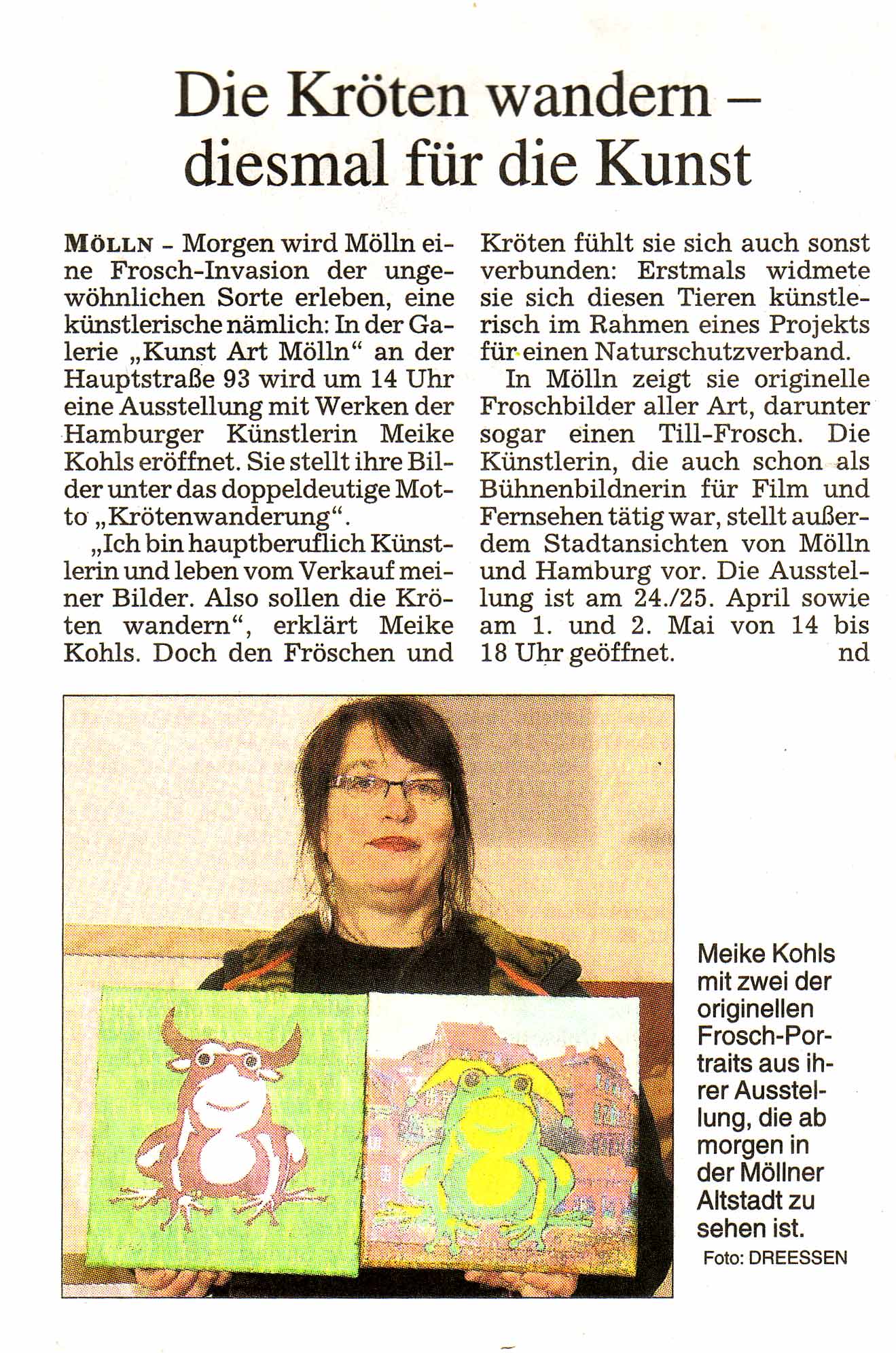 Bericht über die Ausstellung 