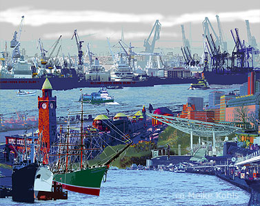 HAMBURG Landungsbrücke
